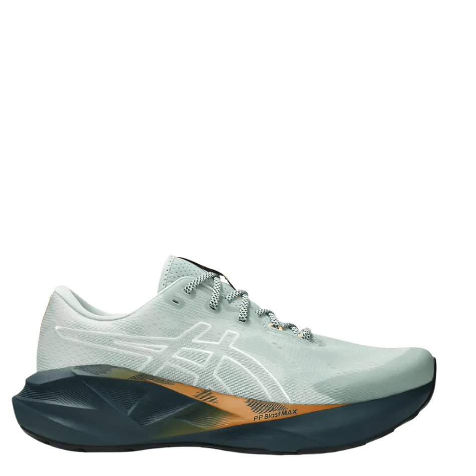 ASICS Men's NOVABLAST 5 TR Running Shoes in Nature Bathing/Lichen Rock AW25 Precision Engineered Insole Breathable Perforations
