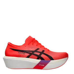 Perforated Tongue Construction ASICS Unisex METASPEED SKY TOKYO Running Shoes in Flash Red/Black AW25
