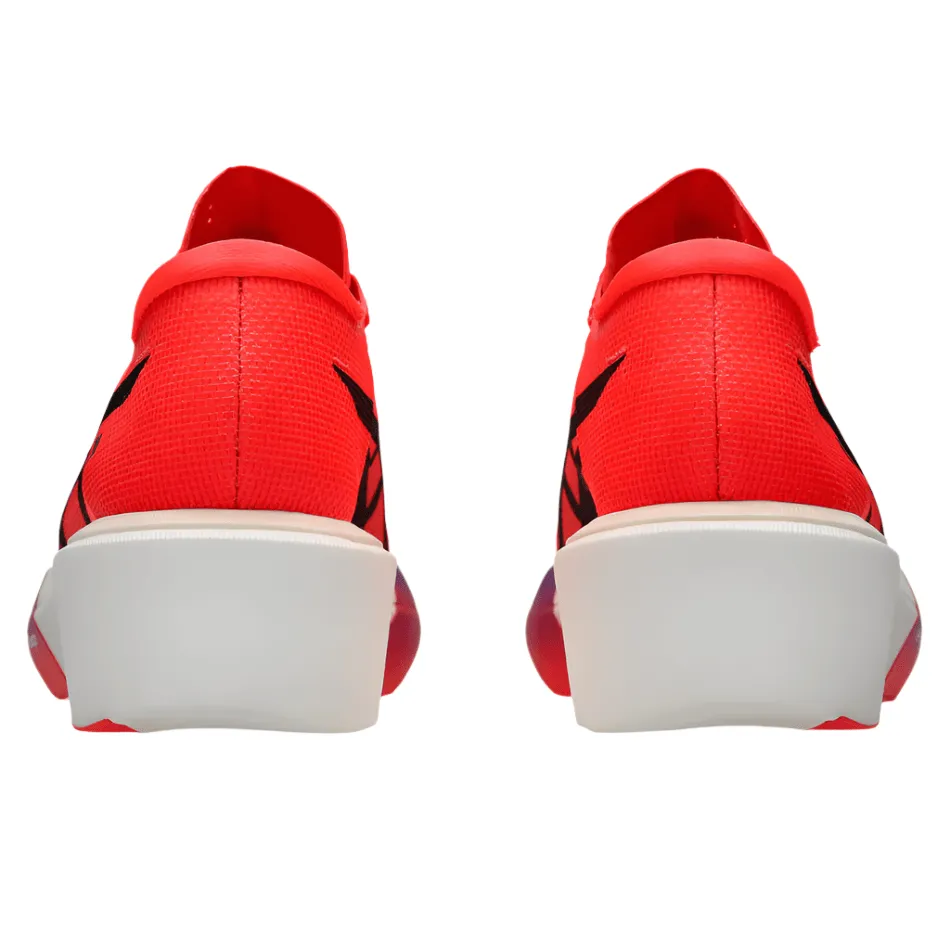 Motion Control System running in multi - lane tracks shoes ASICS Unisex METASPEED SKY TOKYO Running Shoes in Flash Red/Black AW25