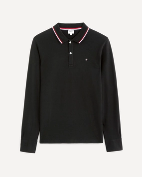Modern innovation Celio Men Black Long Sleeve Polo