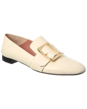 Bally Janelle Buckled Leather Loafer Comfortable Soles Street Smart