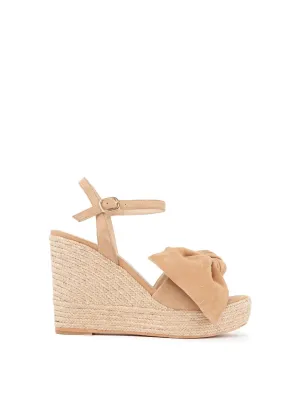 Joint Sole Women's Irune Wedge Sandal In Nocciola