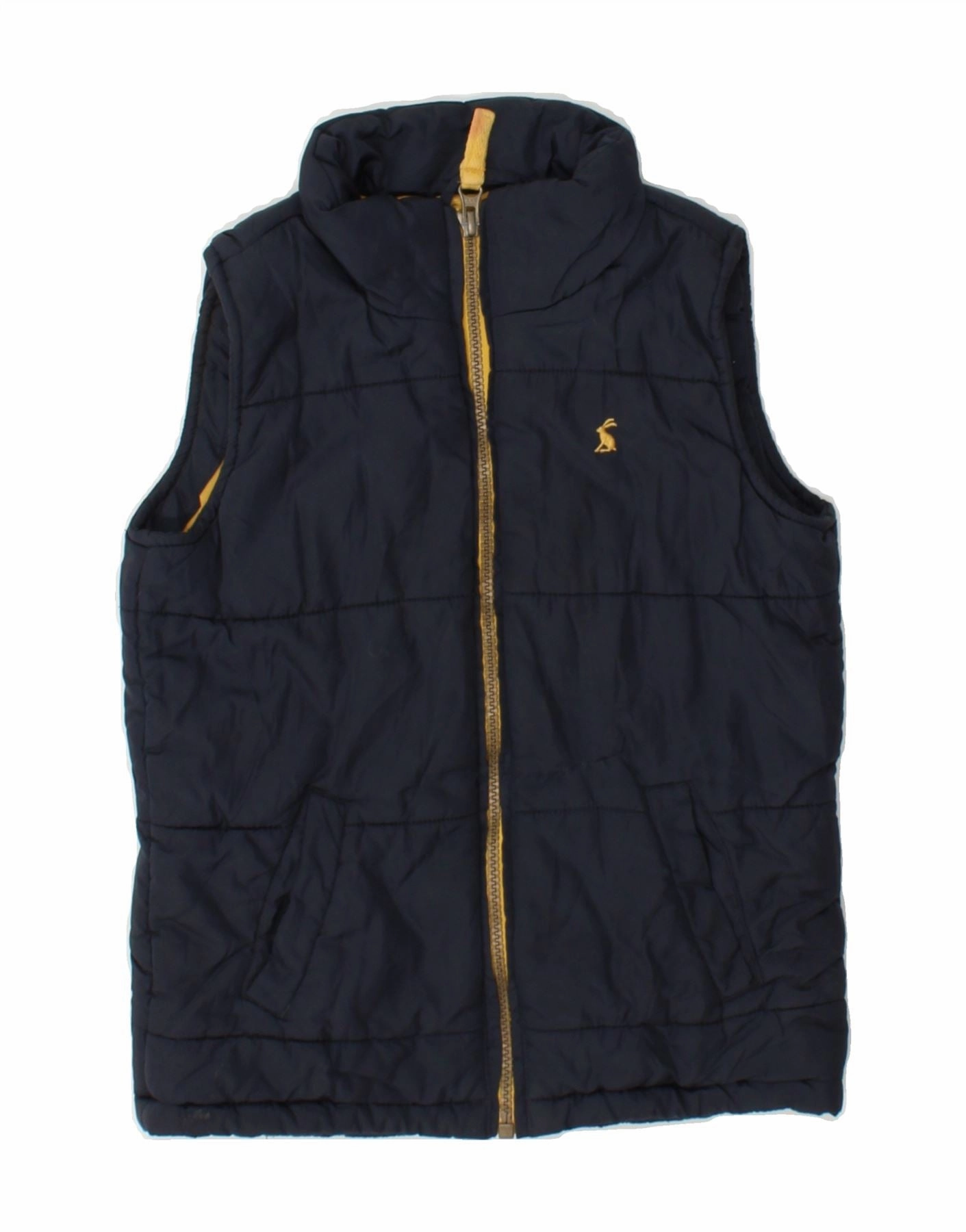 Admire JOULES Boys Padded Gilet 5-6 Years Navy Blue Polyester