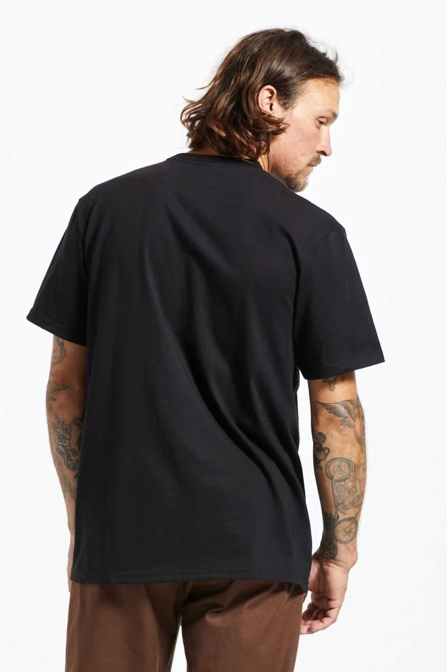 Stylish Layer Look Builders S/S Standard T-Shirt - Black