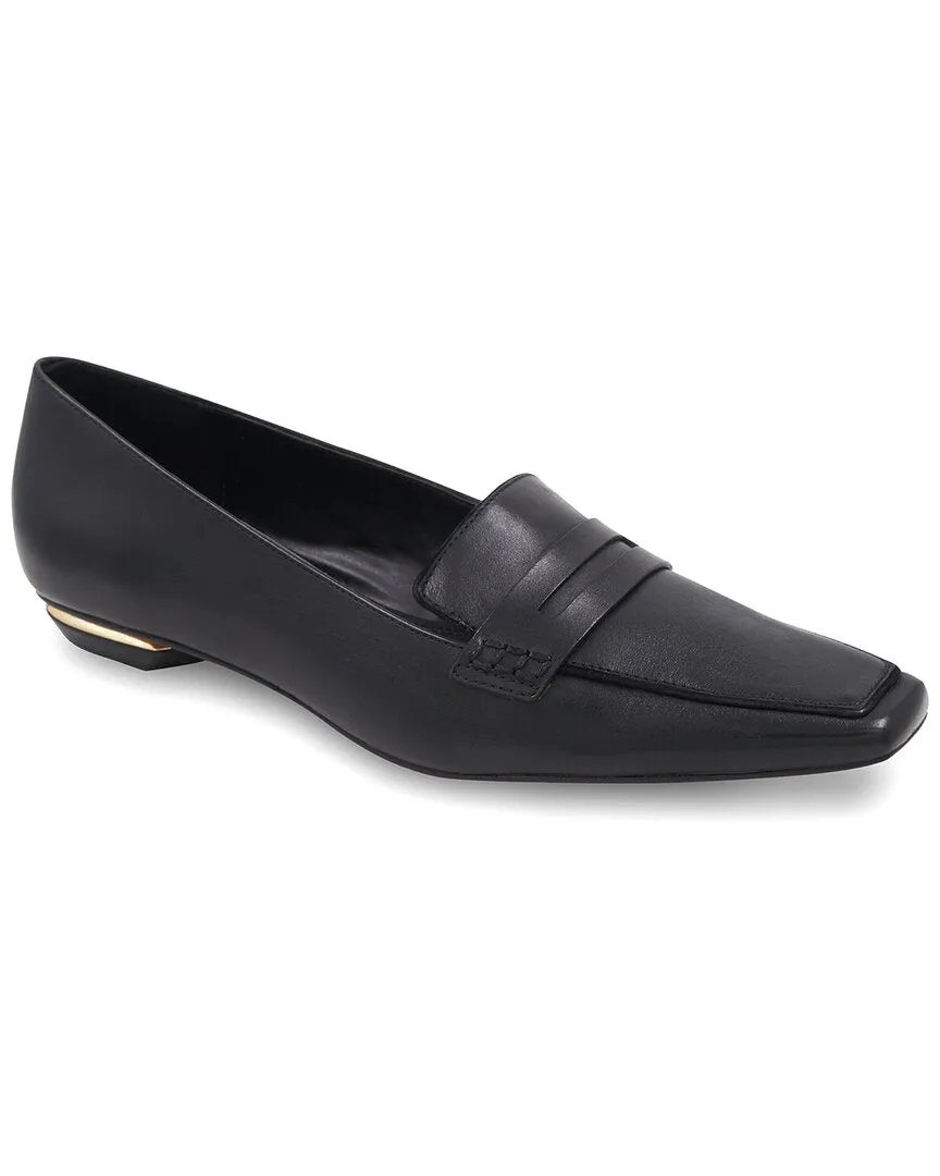 BCBGMAXAZRIA Paray Leather Loafer Premium Leather Shoes Comfortable Slip-on Style