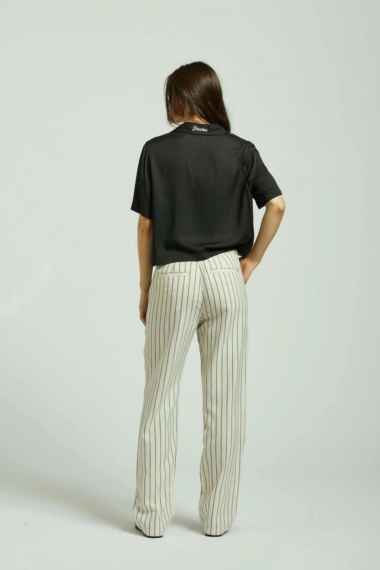 Lightweight Design Bedford Pant - Whitecap/Washed Black Pinstripe