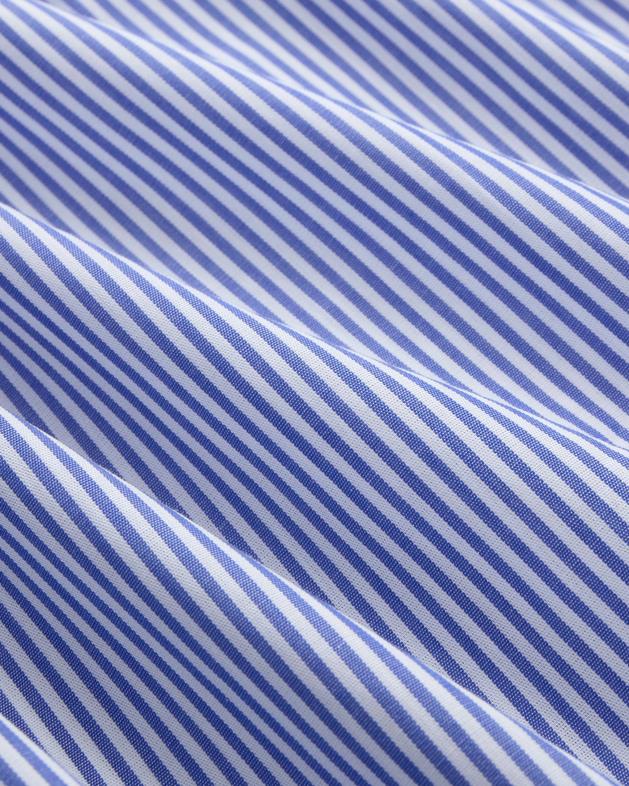 Bengal Stripe Spread Collar Dress Shirt - Trim Fit Coastal Vibes UV Protection