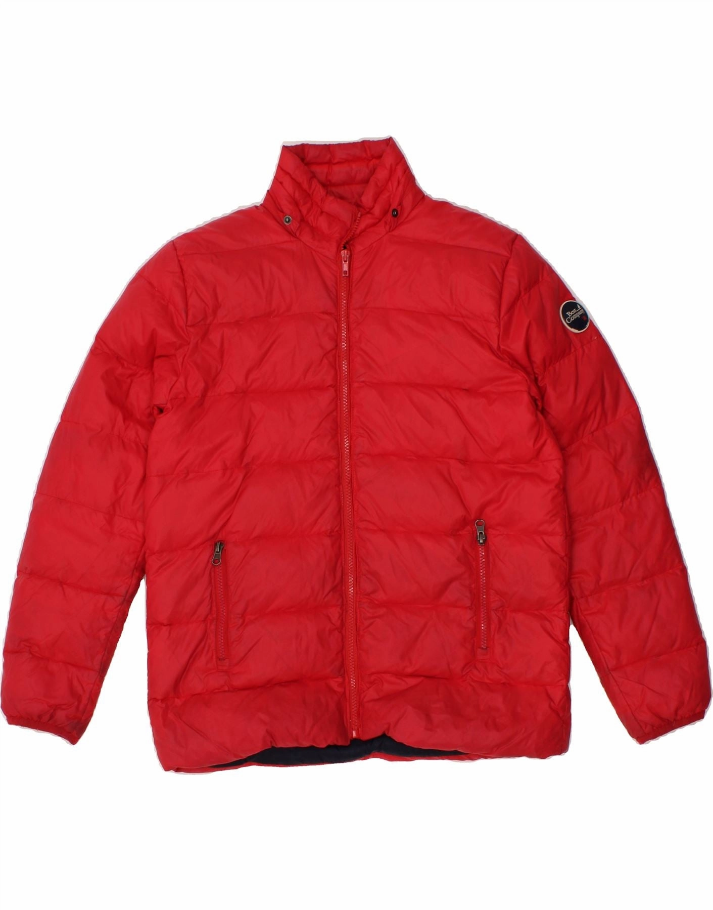 BEST COMPANY Boys Padded Jacket 13-14 Years Red Nylon Cold Weather Wear