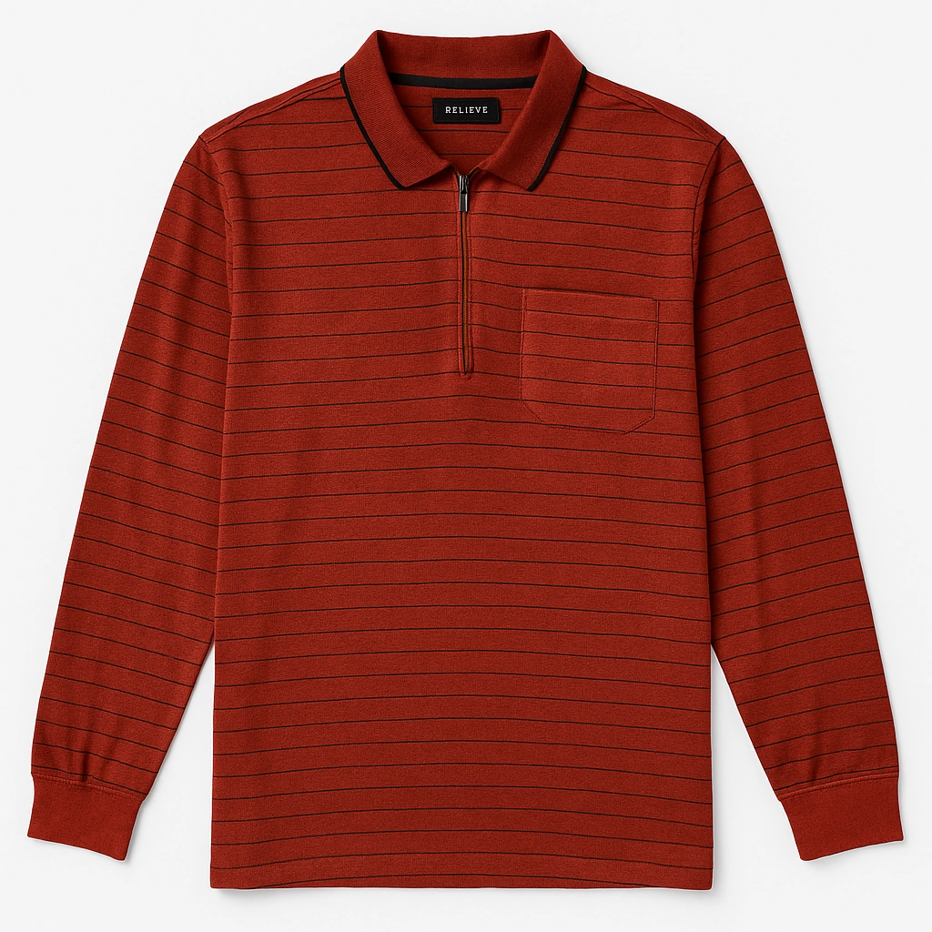 Fur combination Bexleys Man Long Sleeve Polo