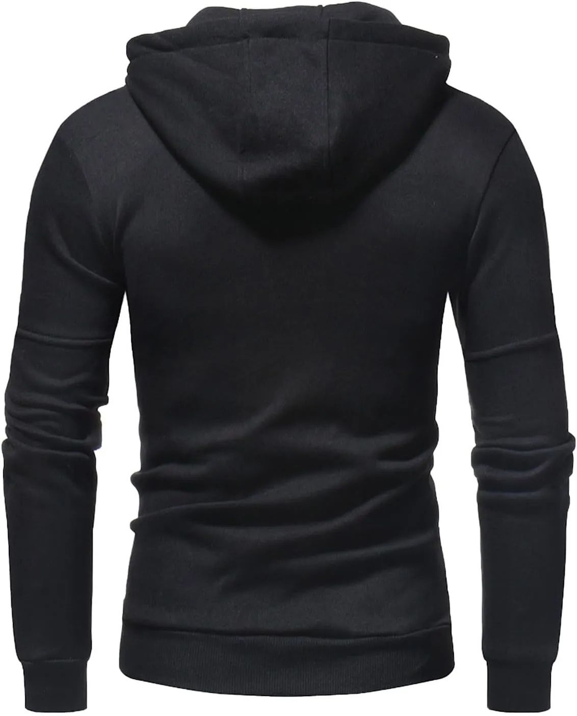 BIFUTON Hoodies for Men Zip Up, Mens Slim Fit Comfortable Casual Jogging Hoodie with Pockets Long Sleeve Full-Zip Sweatshirts