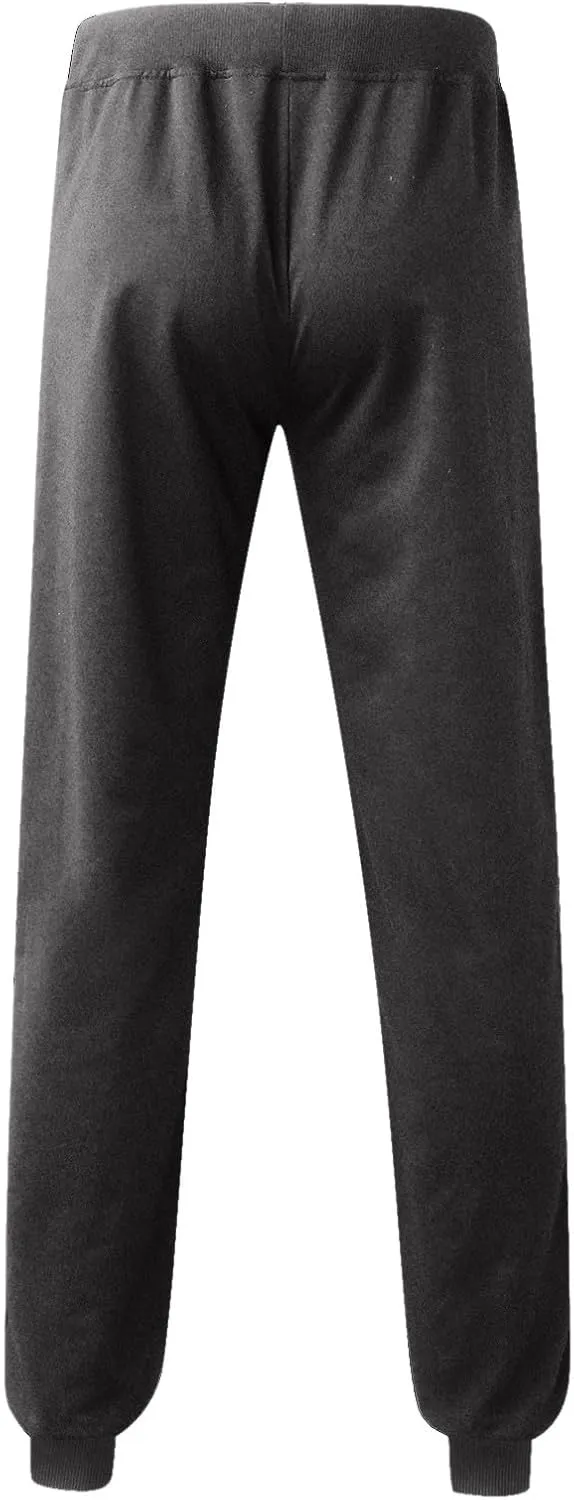 BIFUTON Joggers for Men,Mens Sweatpants with Pockets Color Matching Golf Pants for Men Relaxed Fit Lounge Pants Trousers