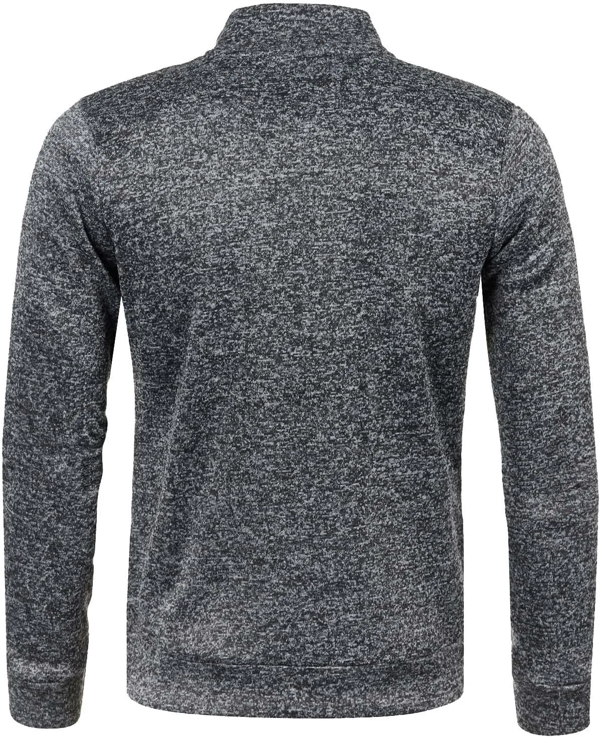 BIFUTON Mens Sweaters Full Zip Up Cardigans Men Regular Fit Sweater Casual Pocket Work Jackets for Men Thick Warm Outerwears