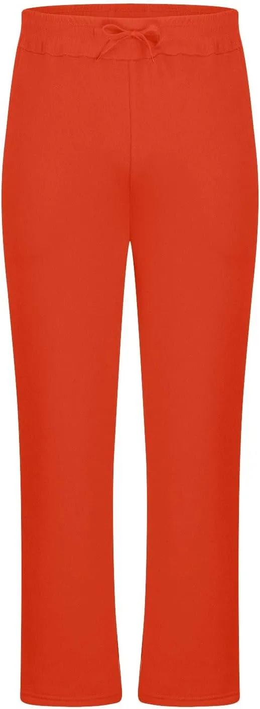 Big and Tall Sweatpants for Men Baggy Cargo Pants Straight Leg Elastic Waist Joggers Pants Casual Drawstring Trousers