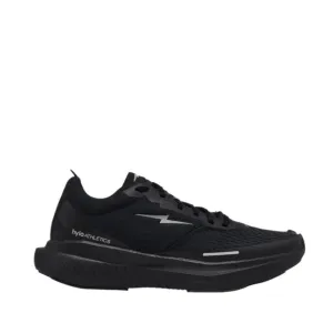 Hylo Unisex Impact Running Shoe in Triple Black Customizable Arch Support