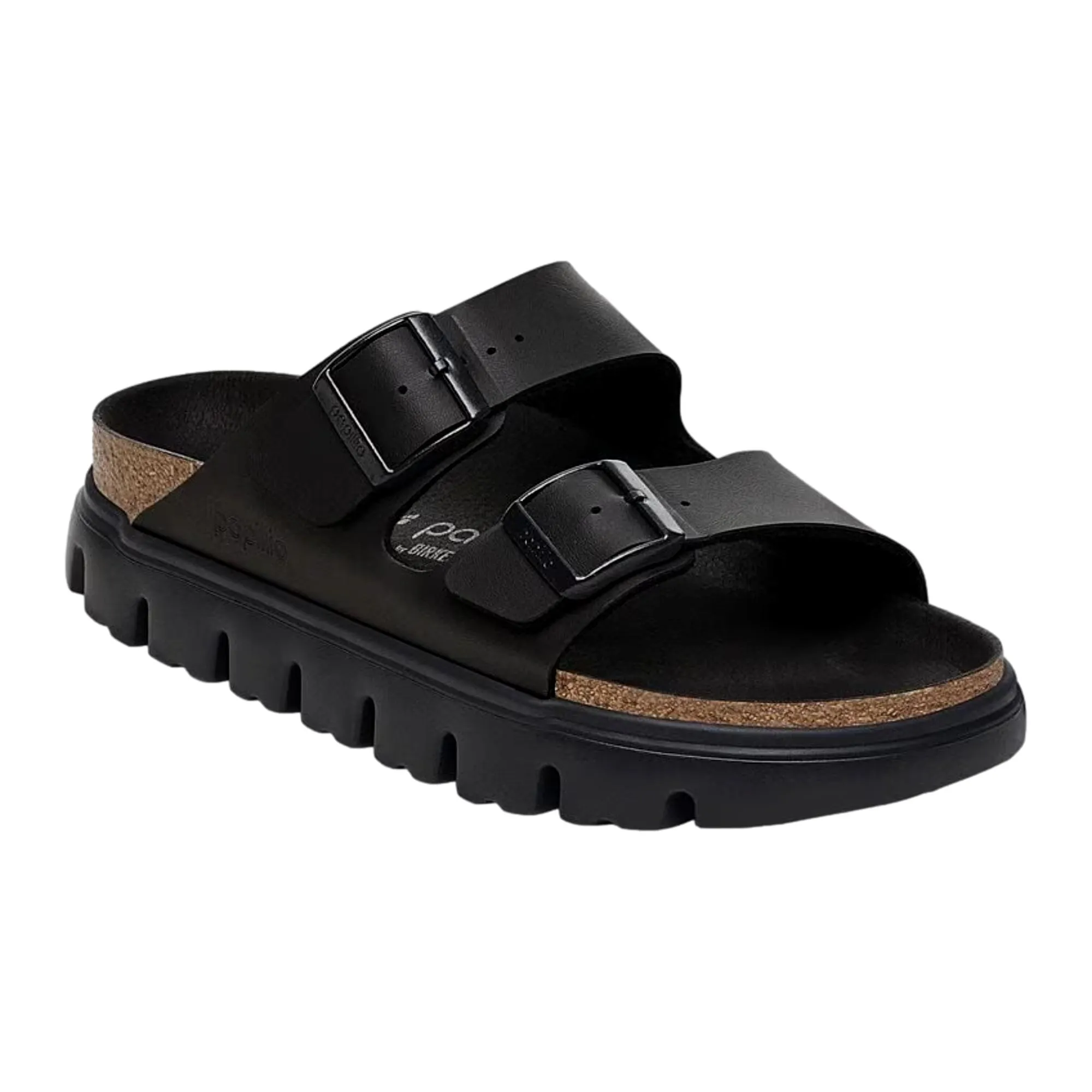 Birkenstock Arizona Pap Chunky Black / Black  1029077 Women's Style Mood