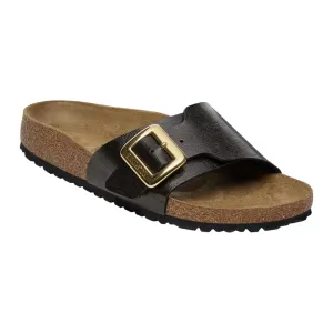 Soft Walking Shoes Air Lane Birkenstock Catalina Cushion Buckle Graceful Licorice  1029481 Women's