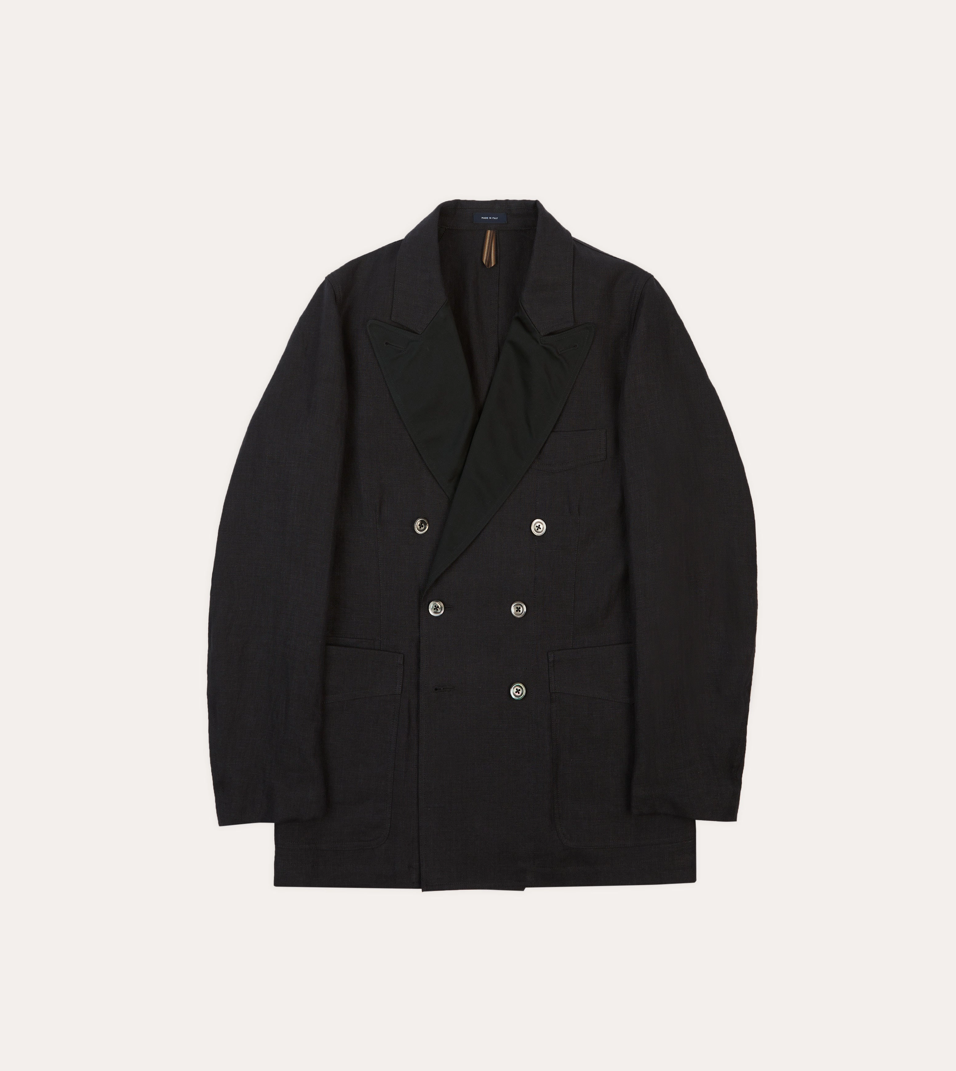 Black Linen Games Mk. V Dinner Jacket Elegant Precision