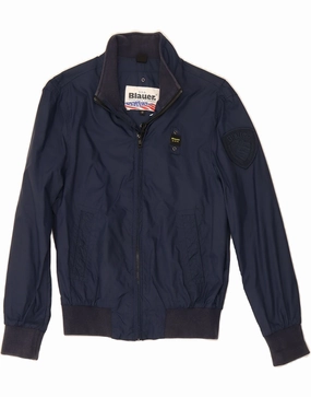 Thermal wear BLAUER Boys Bomber Jacket 11-12 Years Navy Blue