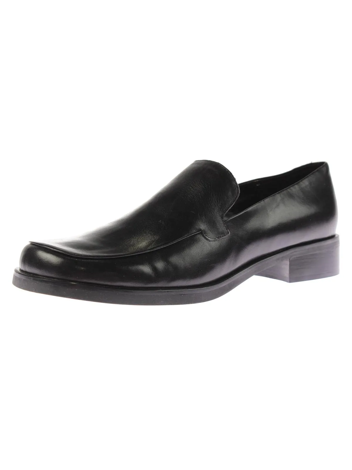 Bocca Womens Solid Slip On Loafers Reliable Cushioning