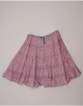 Stretch-Recovery Modern Design BODEN Girls A-Line Skirt 5-6 Years W20 Purple Floral Cotton