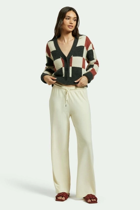 Carefree Organic Garment Dye Lounge Pant - White Smoke ThermalInsulation
