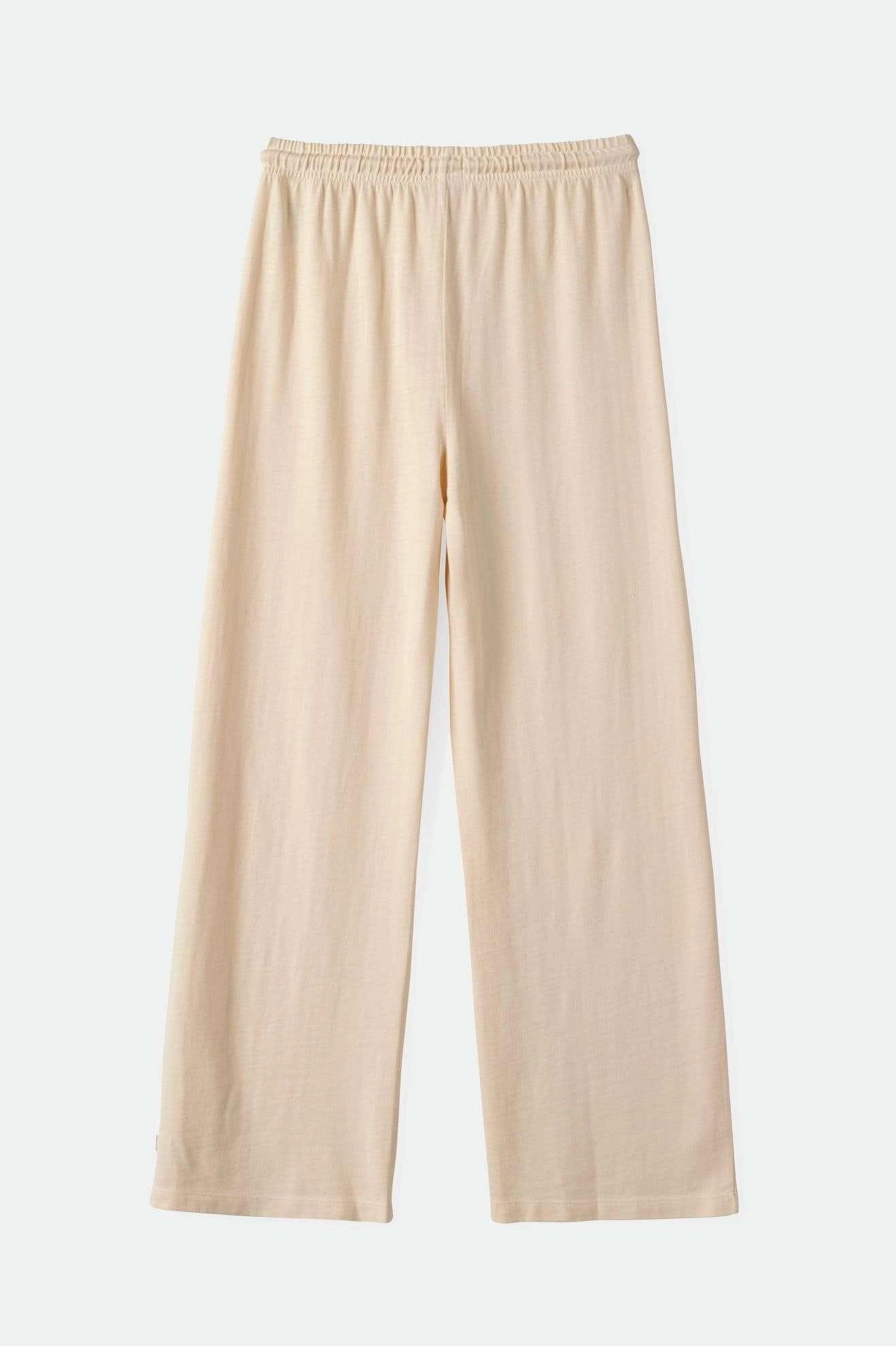 Relax Fit Wear Odor Control Technology Carefree Organic Garment Dye Lounge Pant - White Smoke