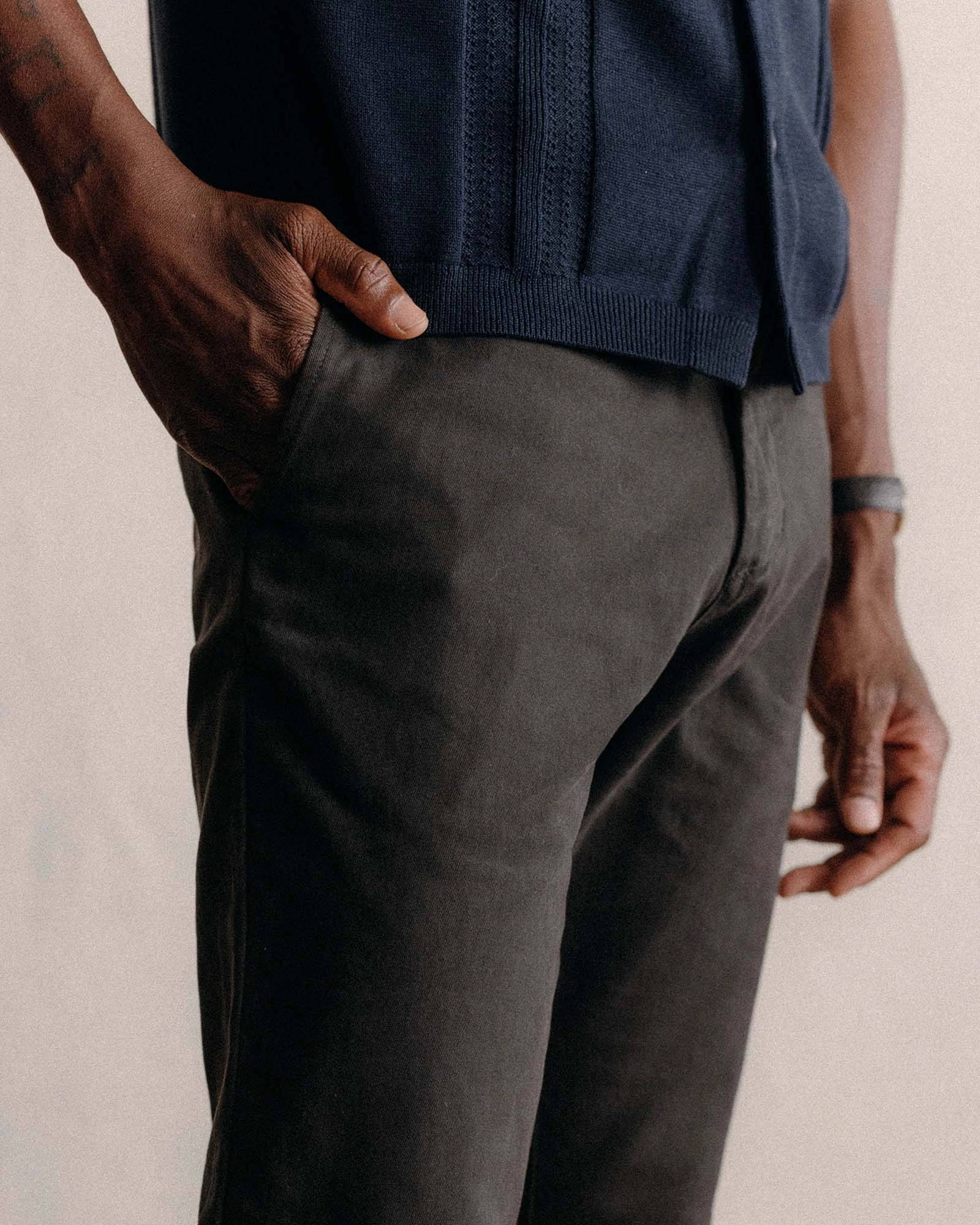 Stay Fresh The Democratic Foundation Pant in Organic Faded Black