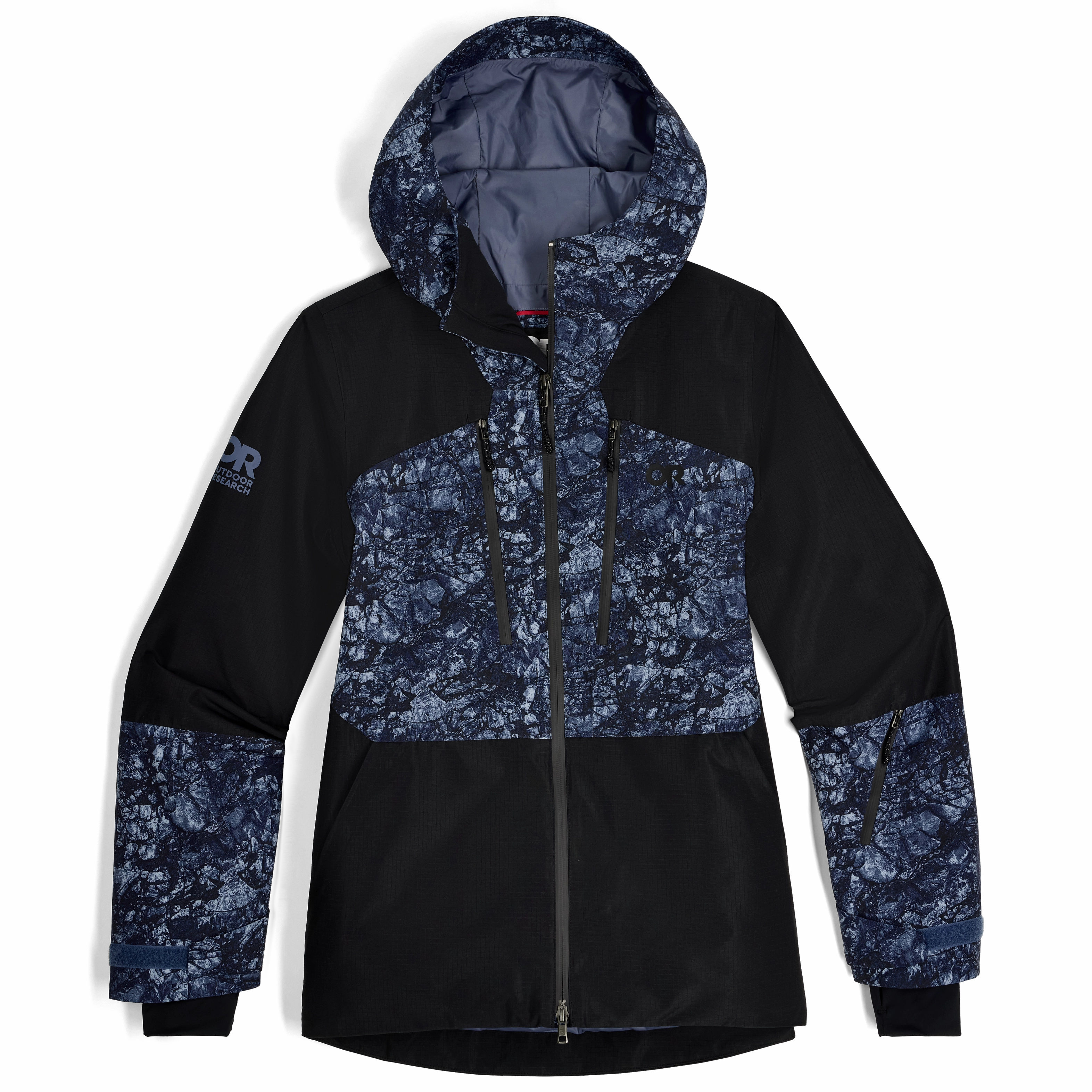 Women's Powderverse Jacket Lightweight Design Hexagonal Quilted Pattern