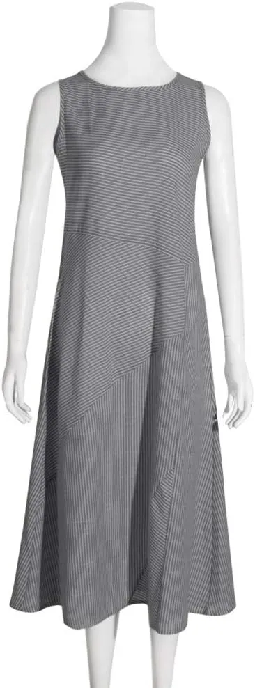 Boho Dress for Women Linen Dress 2025 Summer Sun Sleeveless Going Out Maxi Long Dresses with Pockects