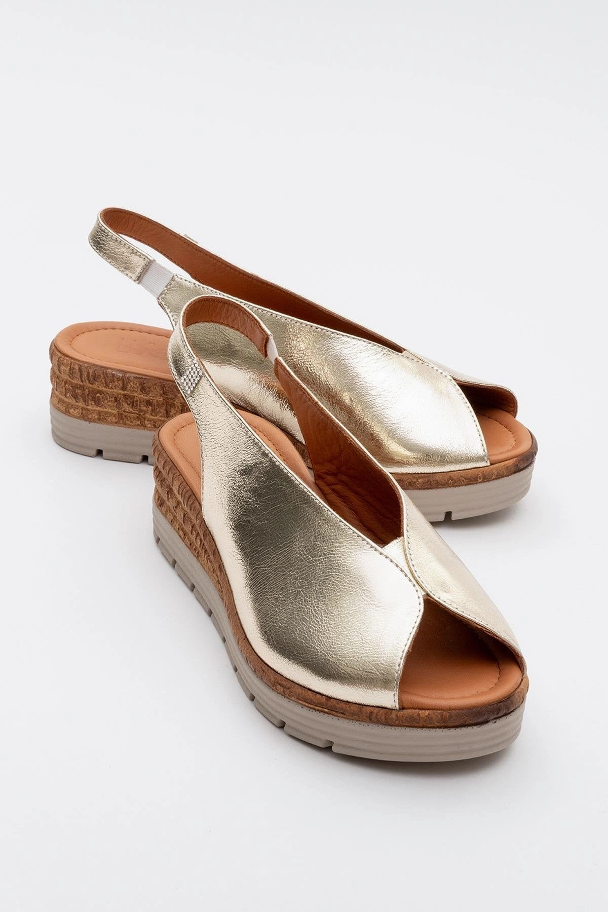 Fashion Detail Blom Leather Platform Sandal