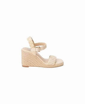 Women's Getty Wedge In Beige Street Comfort