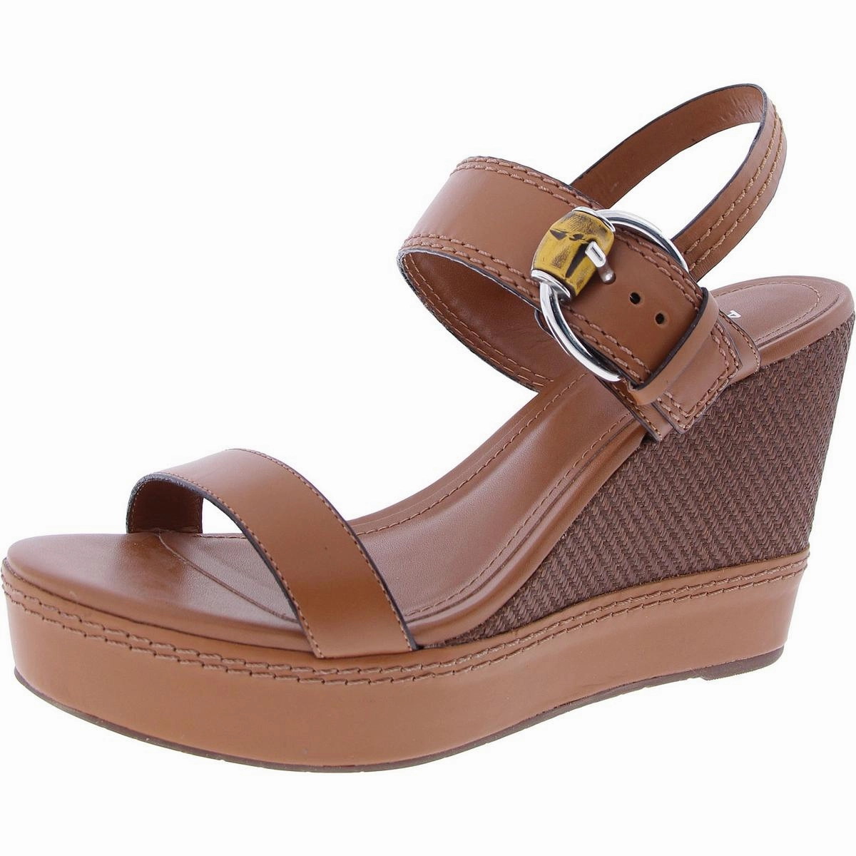Outfit Booster Edgy Walk Womens Buckle Wedge Sandals