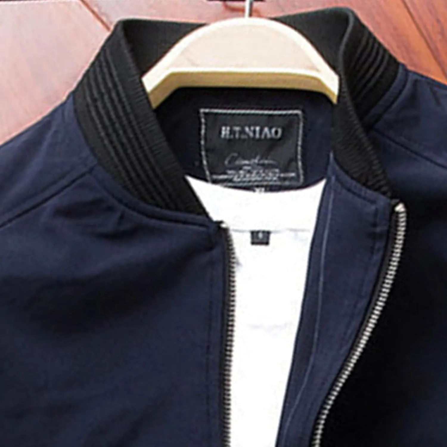 Bomber Jacket Men Men's Slim Fit Lightweight Softshell Flight Bomber Jacket Coat
