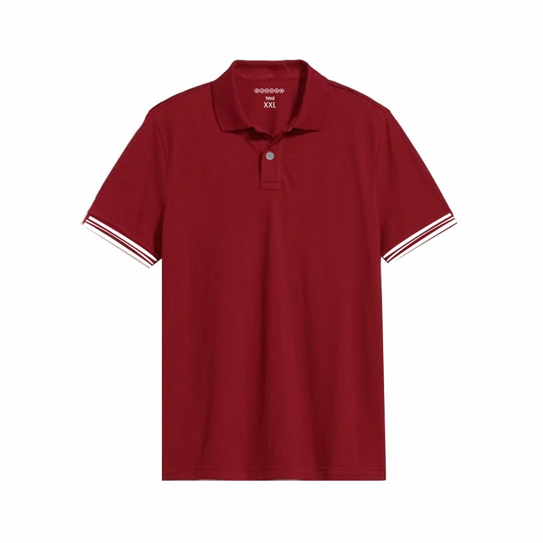 Bonobo Instinct Maroon Men Premium Polo thermal Weekend Outfit