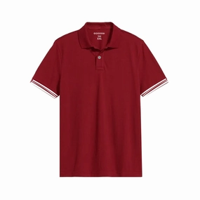 Bonobo Instinct Maroon Men Premium Polo thermal Weekend Outfit