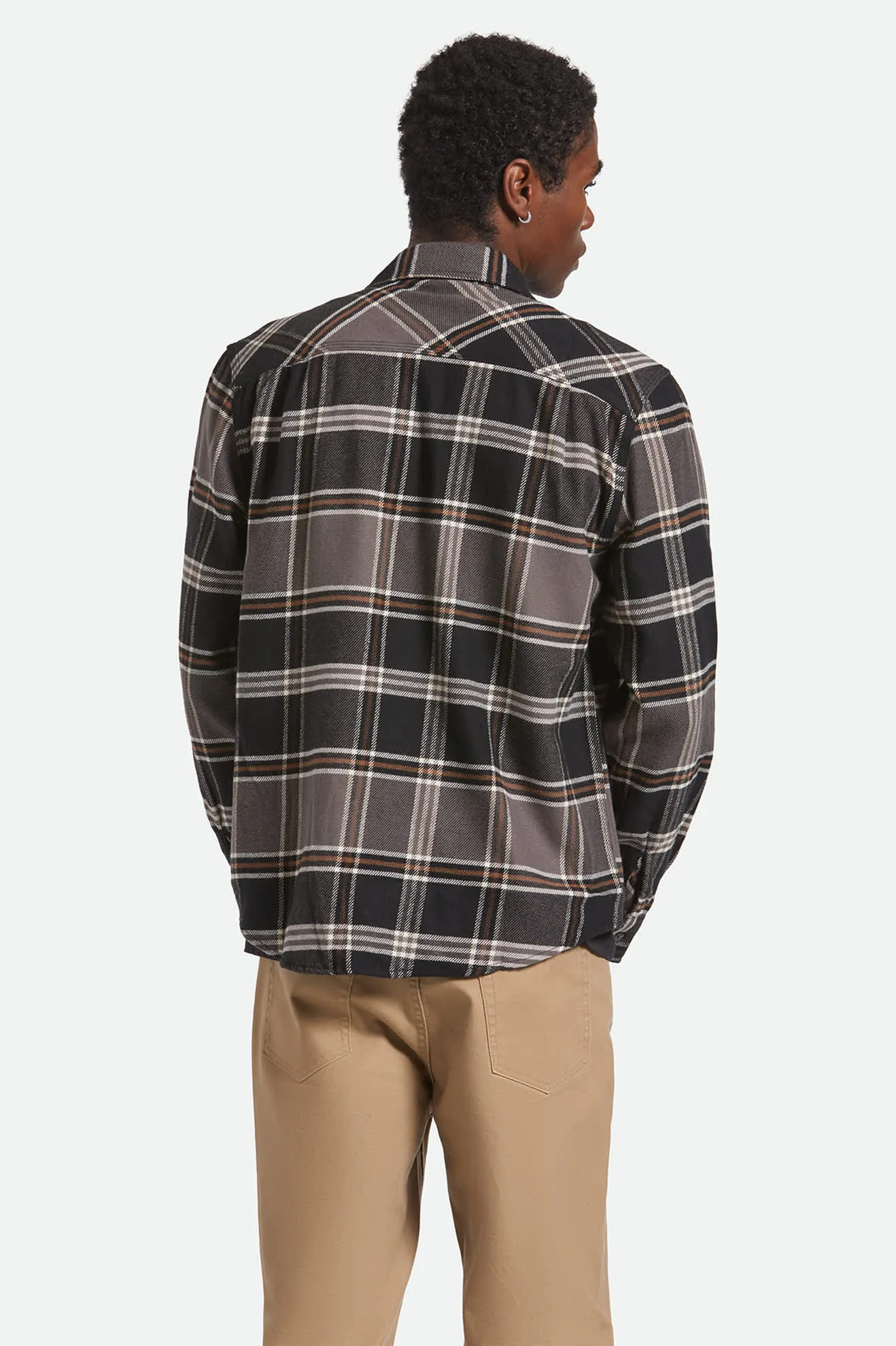 Fashion Forward Bowery L/S Flannel - Black/Charcoal/Pinecone