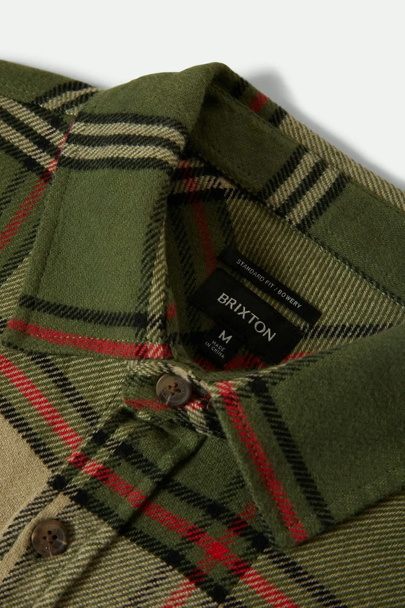 Bowery L/S Flannel - Wild Green/Elm/Adrenaline Rush Affordable Fashion UV Protective Fabric