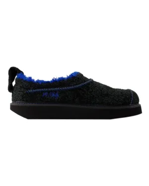 Slides Slip On - Ader Error - Leather - Black Light Stride Stylish Leather Slip-ons