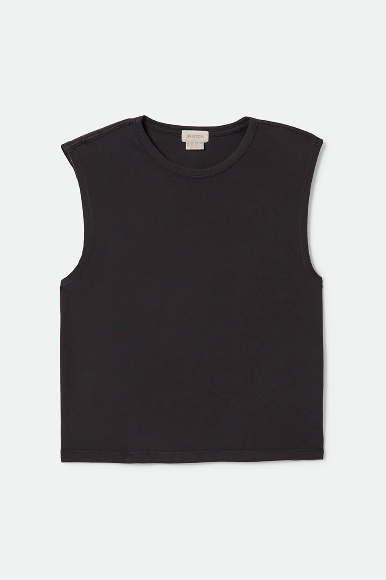 Teenager coolness Outdoor Comfort Style Carefree Organic Garment Dyed Muscle Tank - Black