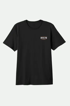 Fresh Comfort Style Pierson S/S Standard T-Shirt - Black