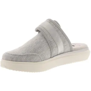 Brit Womens Cushioned Footbed Mesh Slides Simple Touch