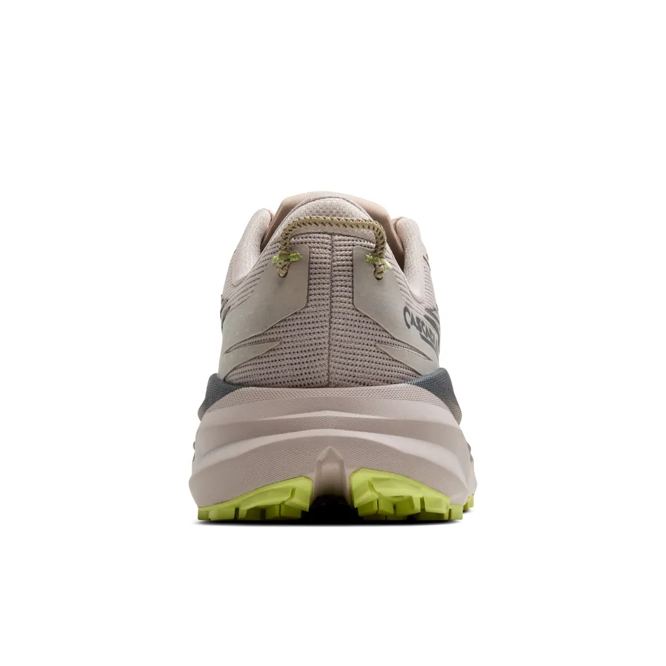 Brooks Men's Cascadia 19 Trail Running Shoes in Chateau/Ebony/Sunny Lime AW25 lace - decorated running gear family runs