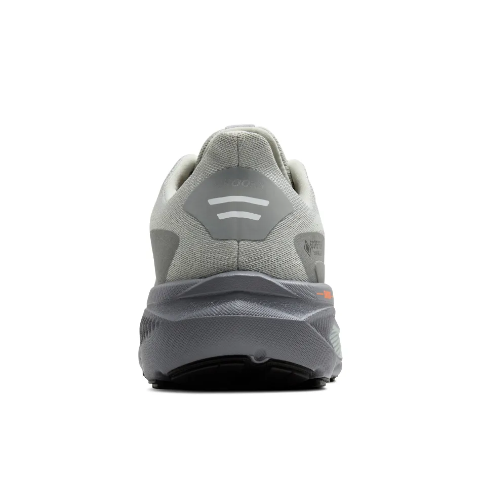 Brooks Men's Ghost 17 GTX Running Shoes in Smoke/Primer Grey/Orange AW25 Responsive Support