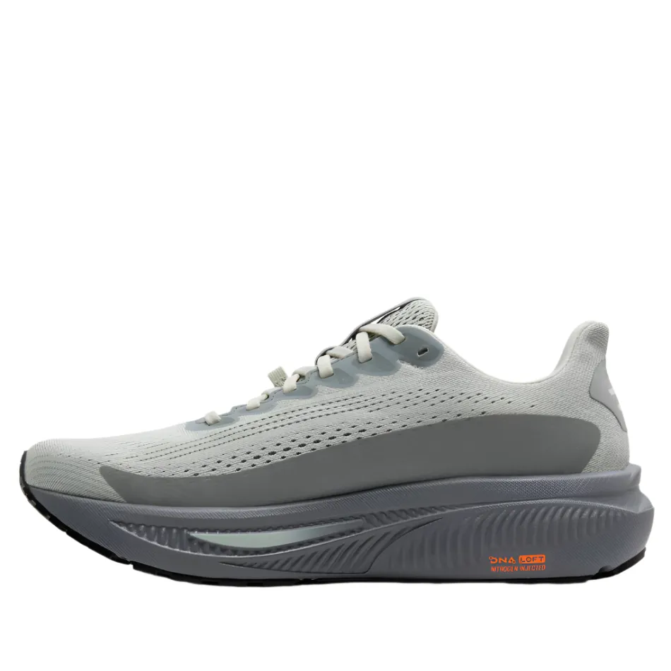 Heel Cup Support Brooks Men's Ghost 17 GTX Running Shoes in Smoke/Primer Grey/Orange AW25