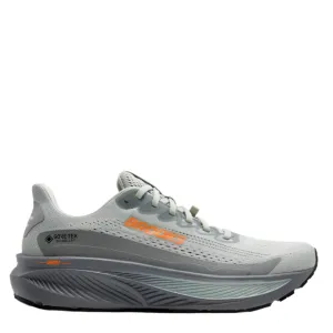 Brooks Men's Ghost 17 GTX Running Shoes in Smoke/Primer Grey/Orange AW25 Decoupled Heel