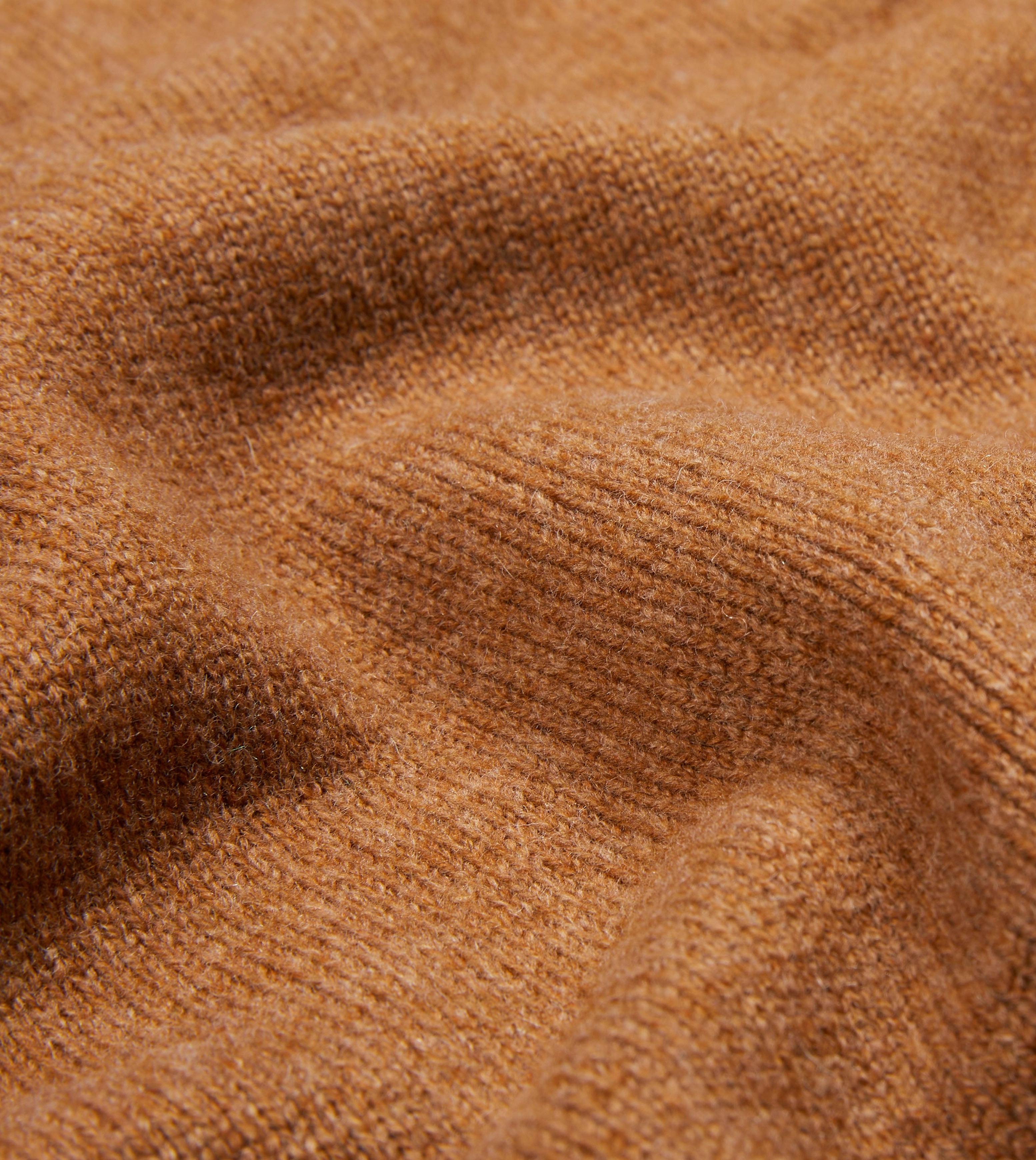 Brown Lambswool 6 Button Cardigan Travel Style