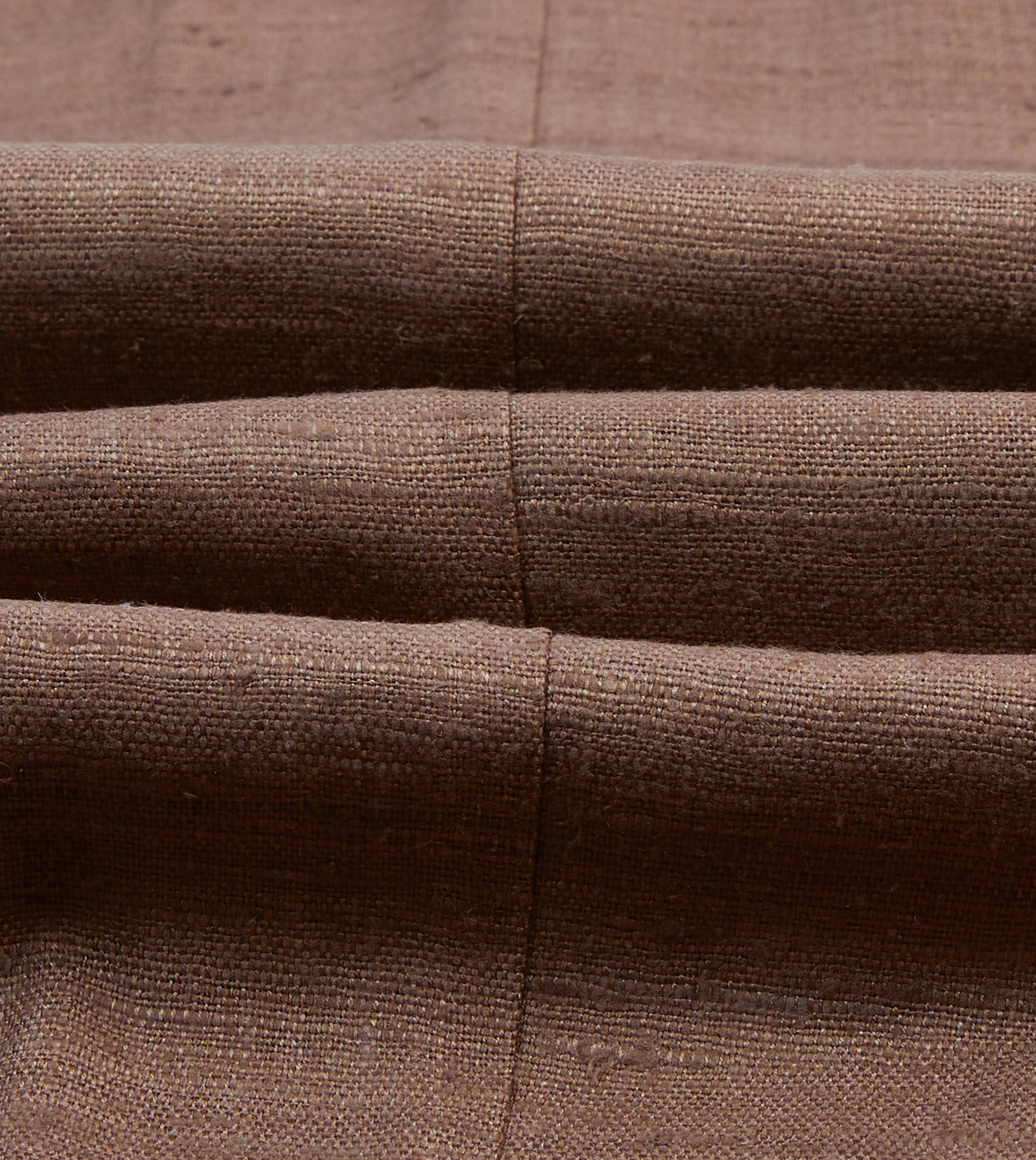 Chic Tailored Wear Contemporary Layer Brown Tussah Silk Double-Breasted Tailored Jacket