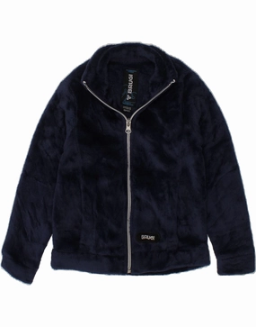 BRUGI Boys Fleece Jacket 4-5 Years Navy Blue Lose Stage