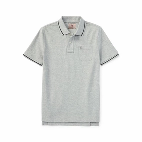 Positive Grey Men Polo Comfy and Soft