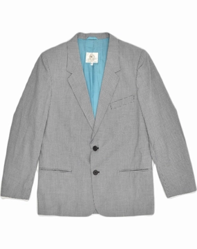 Eco-friendly hot - weather option PEPPERINO Boys 2 Button Blazer Jacket 15-16 Years Grey Check Polyester